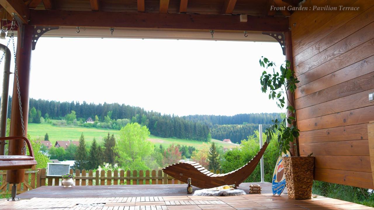 Unterkirnach Entire House In Schwarzwald With Mountain View, Private Sauna, Gym, Garden And Terraces מראה חיצוני תמונה